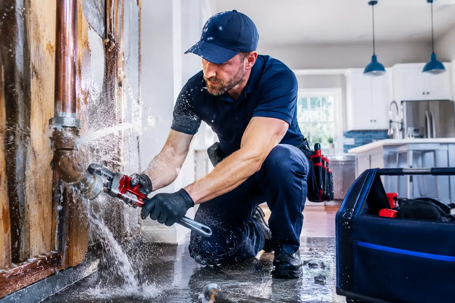 Local emergency pipe repair professionals in Mapleton, KS